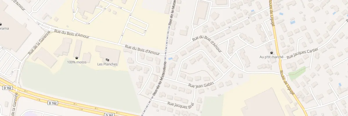 Plan du 18 Rue Louis Jouvet à Saint-Benoît
