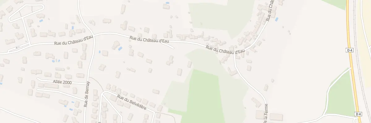Plan du 36 Rue du Château d’Eau à Iteuil