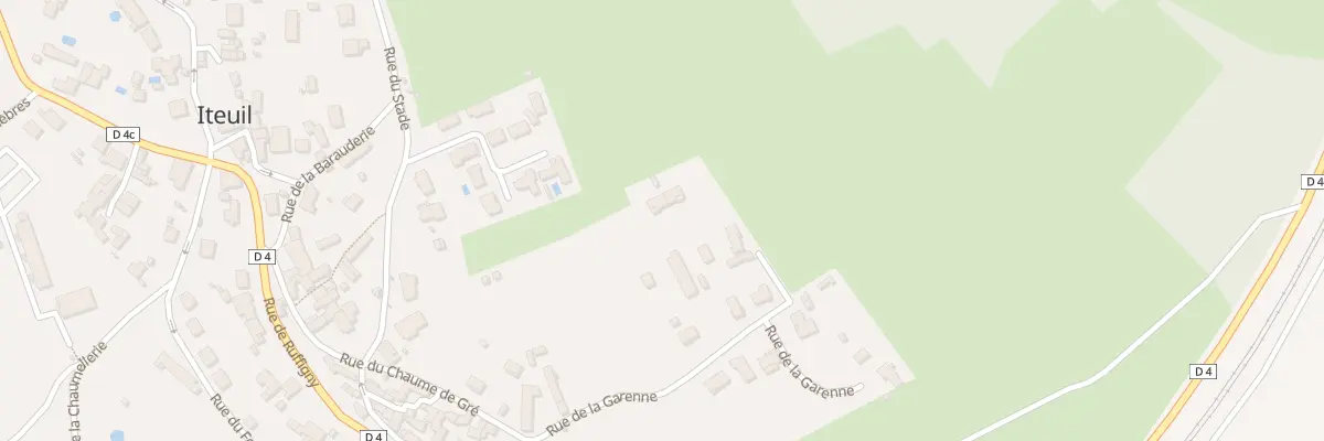 Plan du 5 Rue de la Garenne à Iteuil
