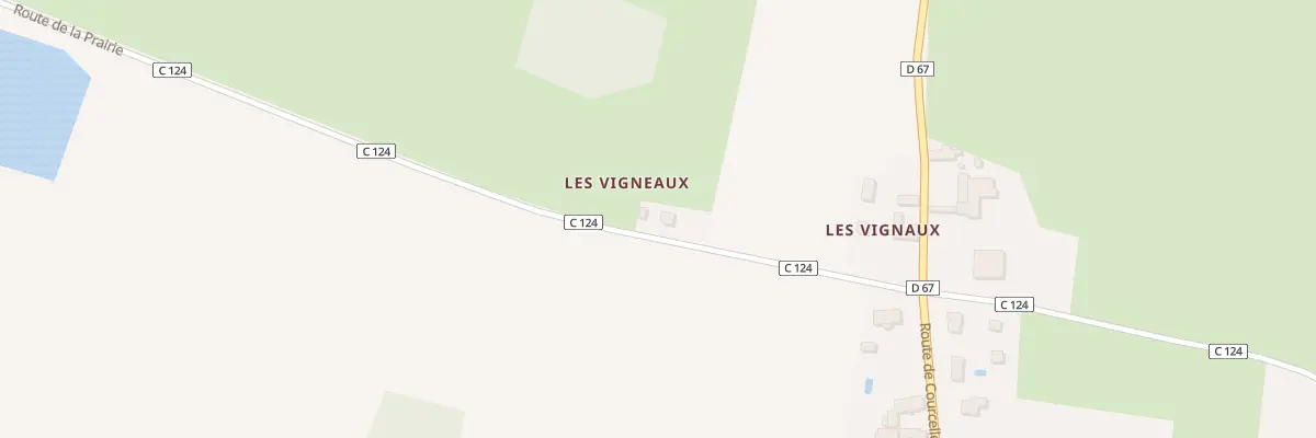 Plan du 202 Rte de la Prairie à Savigné-sur-Lathan