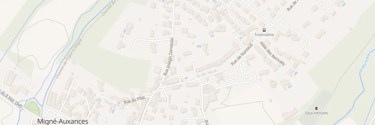 Plan du 7B Rue de Nanteuil à Migné-Auxances