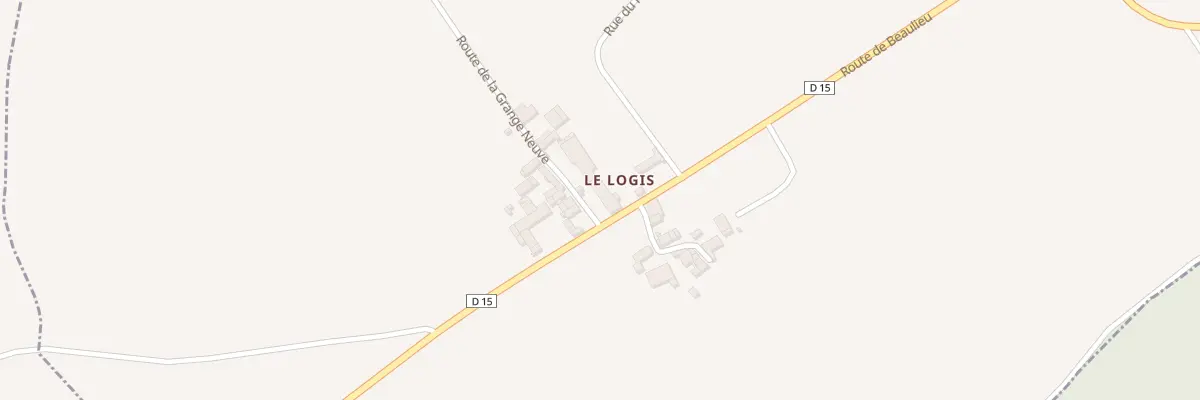 Plan du 2 Rte de la Grange Neuve à Ventouse