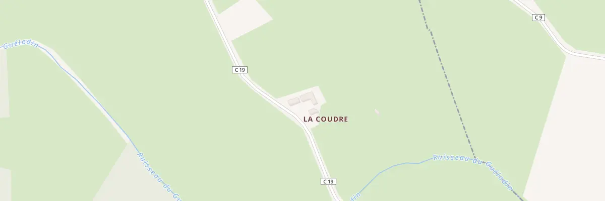 Plan du 5122 La Coudre à Mézières-sur-Ponthouin