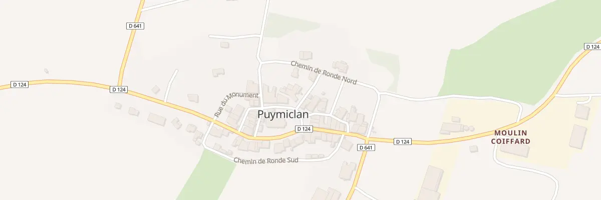 Plan du 14 Pl de l’Église à Puymiclan