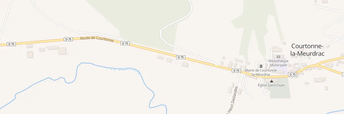 Plan du 621 Rte de Courtonne à Courtonne-la-Meurdrac