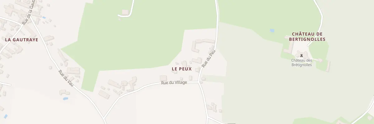 Plan du 8 Rue du Peu à Anché