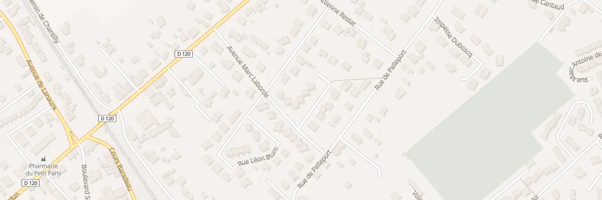Plan du 3 Rue Alfred de Vigny à Tonneins