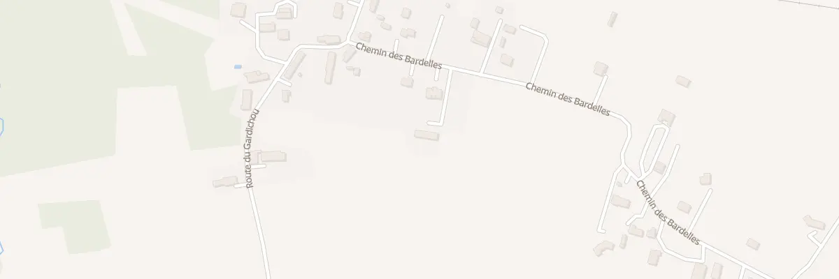 Plan du Gardichou à Gardonne