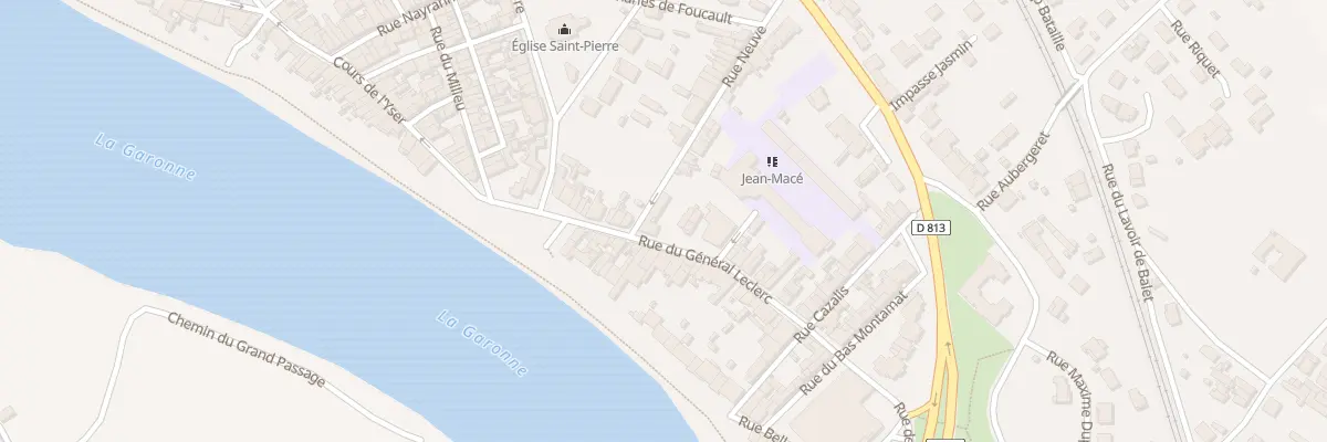 Plan du 20 Rue du Général Leclerc à Tonneins