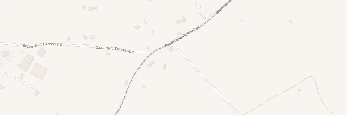 Plan du 1115 Rte de la Thironnière à La Lande-Saint-Léger