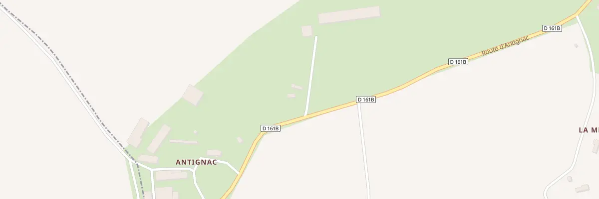Plan du 2 Rte d’Antignac à Cernay