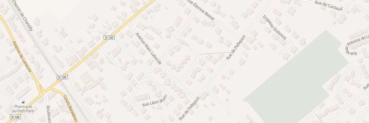 Plan du 5 Rue Alfred de Vigny à Tonneins