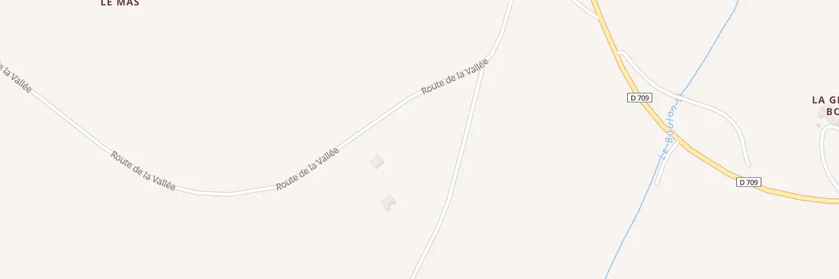 Plan du 110 Rte des Grands Ilots à Allemans