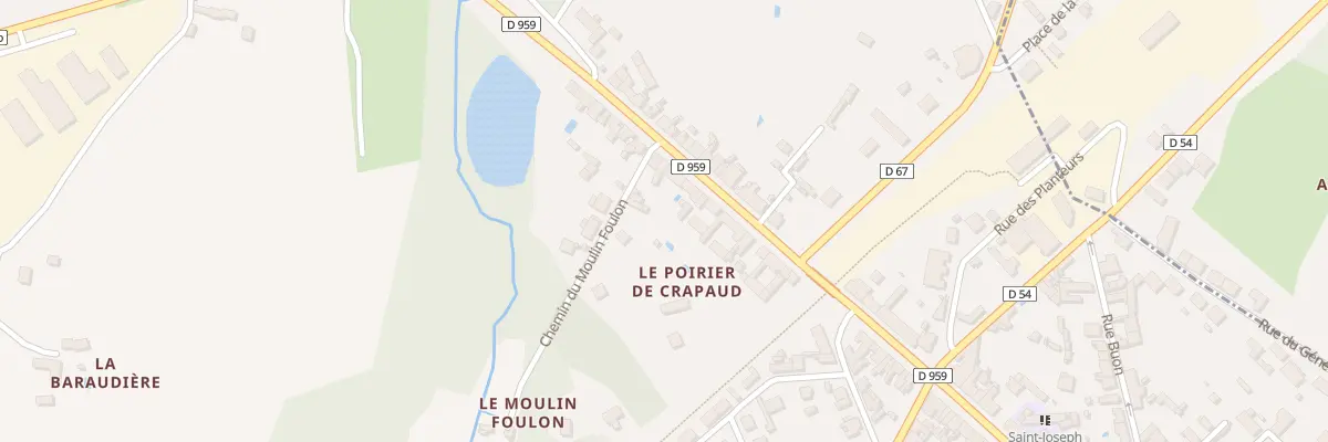 Plan du 73 Av du Gen Leclerc à Château-la-Vallière