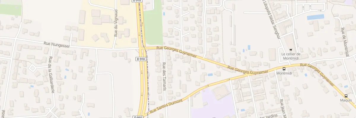 Plan du 153 Rue Georges Guynemer à Poitiers