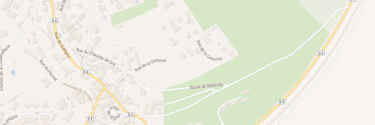 Plan du 2 Rue de la Garenne à Iteuil