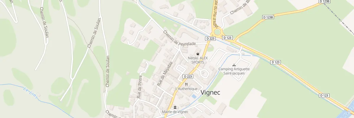 Plan du 19 Rue Principale à Vignec