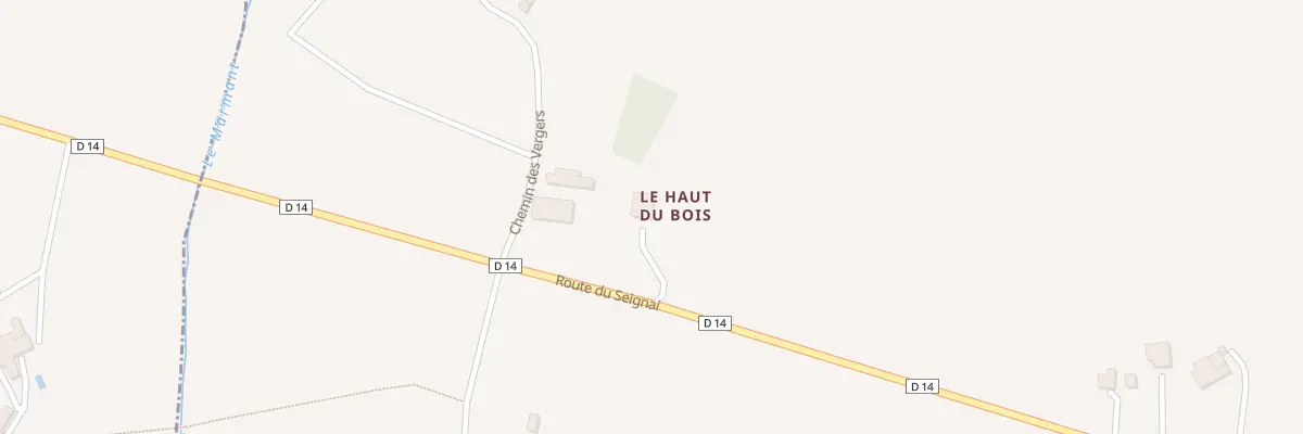 Plan du 109 Haut du Bois Sud à Saussignac
