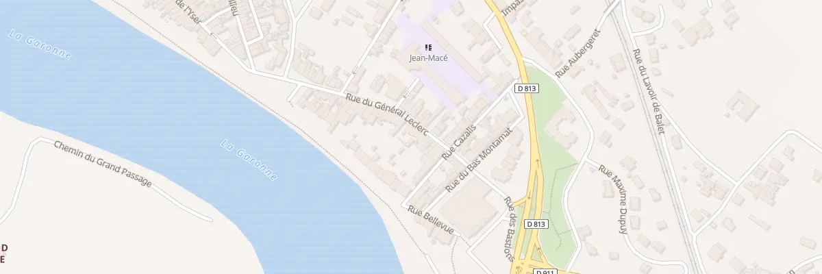 Plan du 7 Rue du Général Leclerc à Tonneins