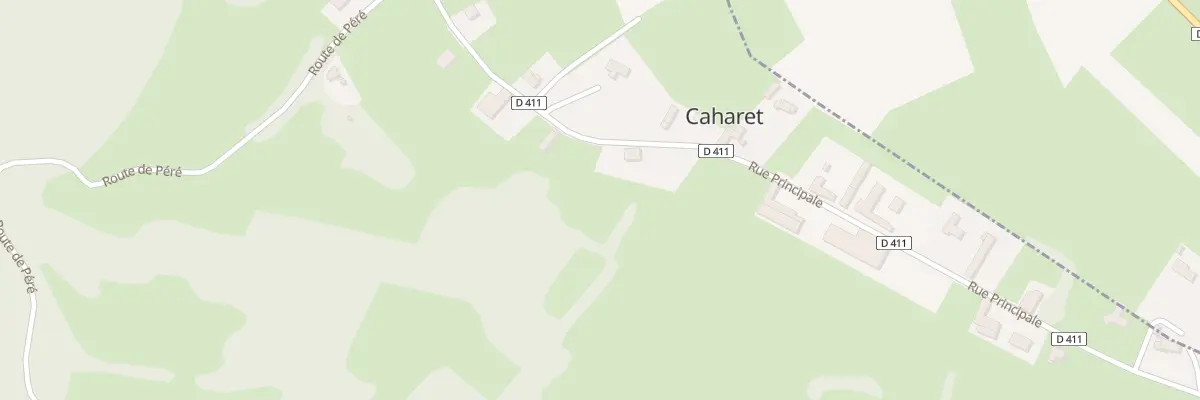 Plan du 9 Rue Principale à Caharet