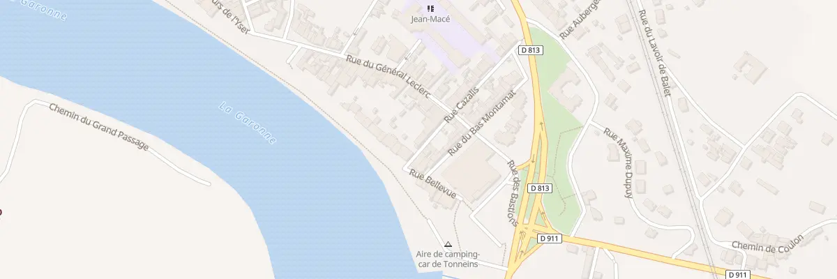 Plan du 3 Rue Cazalis à Tonneins