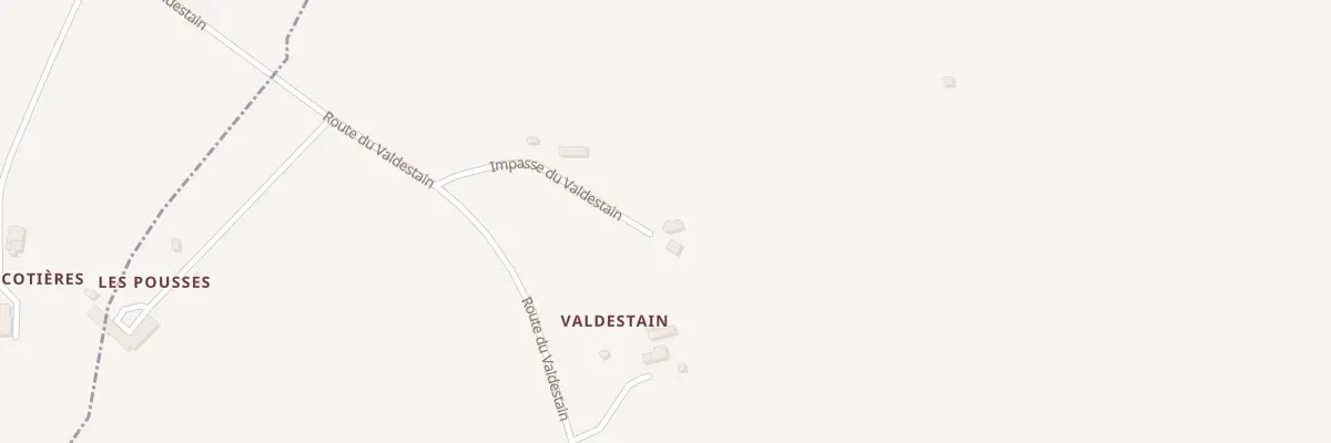 Plan du 28A Le Valdestain à Champ-Haut