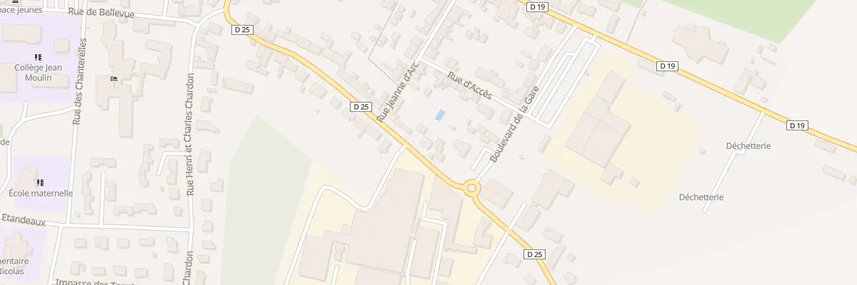 Plan du 39 Rue du Docteur Paul Chevalier à Marolles-les-Braults