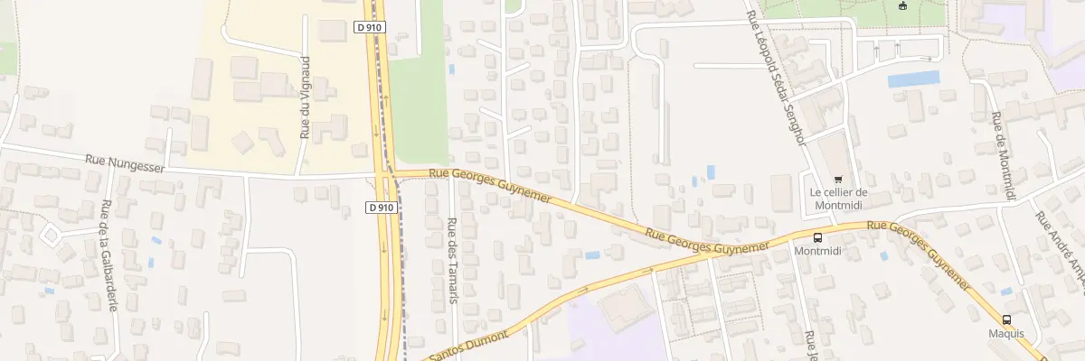 Plan du 194 Rue Georges Guynemer à Poitiers