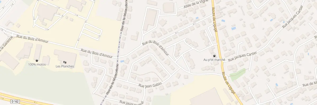 Plan du 8 Rue Louis Jouvet à Saint-Benoît