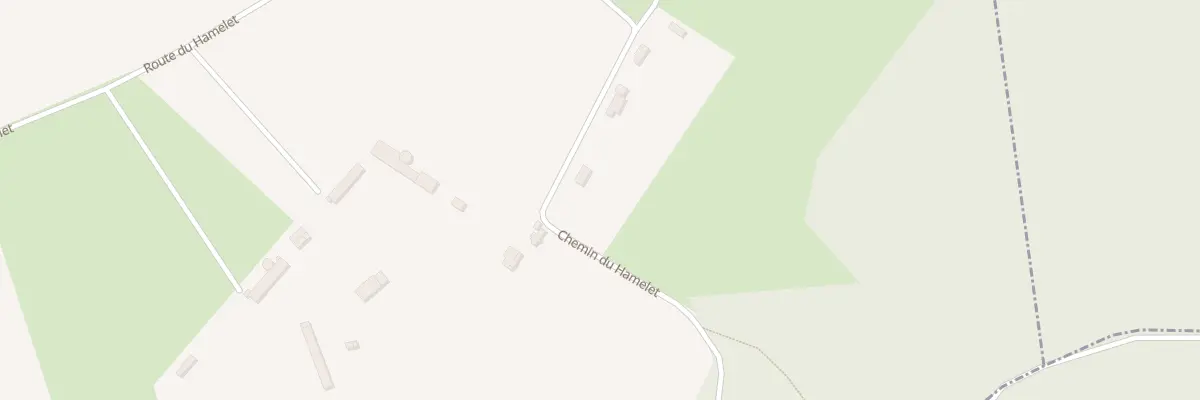 Plan du 281 Che du Hamelet à Oudalle