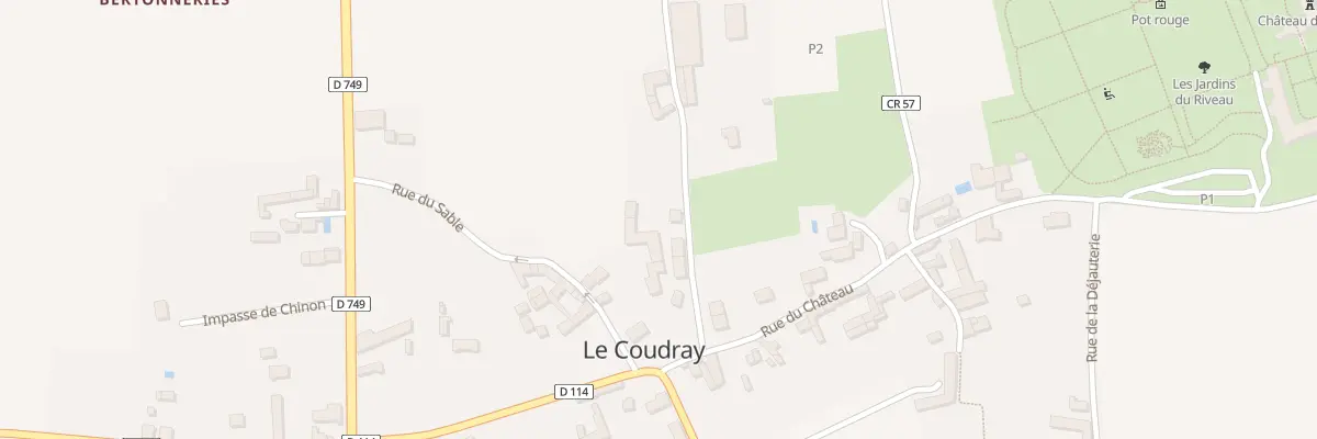 Plan du 3 Imp du Coudray à Lémeré