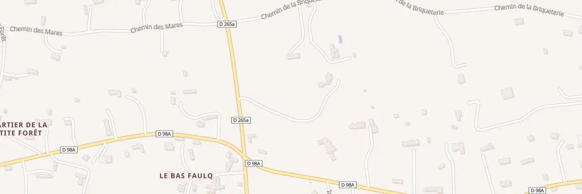 Plan du 5141 Le Bas Faulq au Faulq