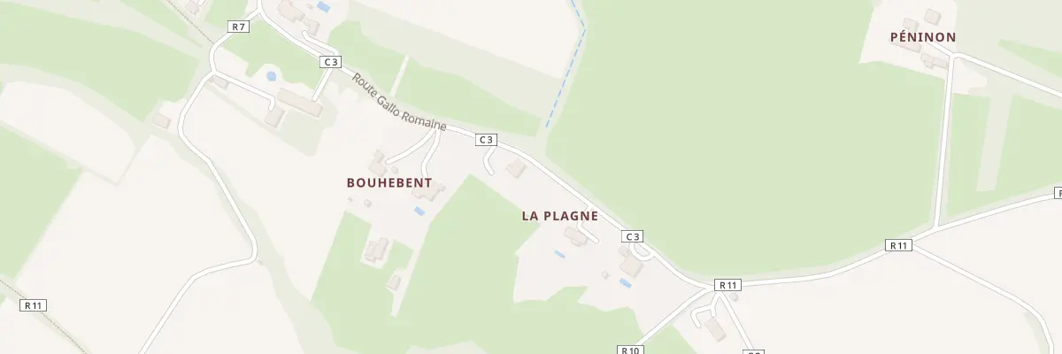 Plan du 5049 A la Plagne à Larressingle