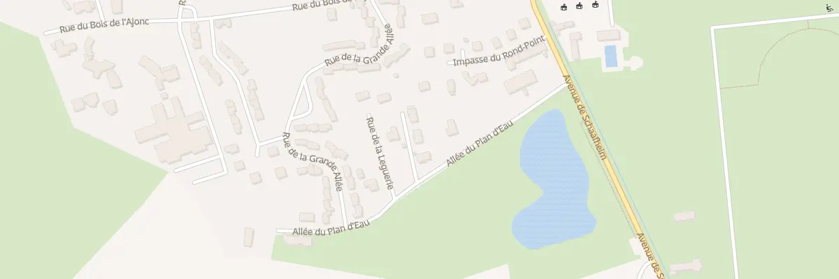 Plan du 7T Che du Plan d’Eau à Richelieu