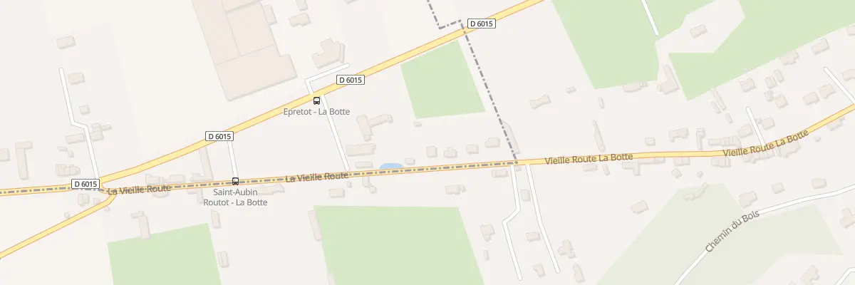 Plan du 355 Rte La Vieille Route à Épretot