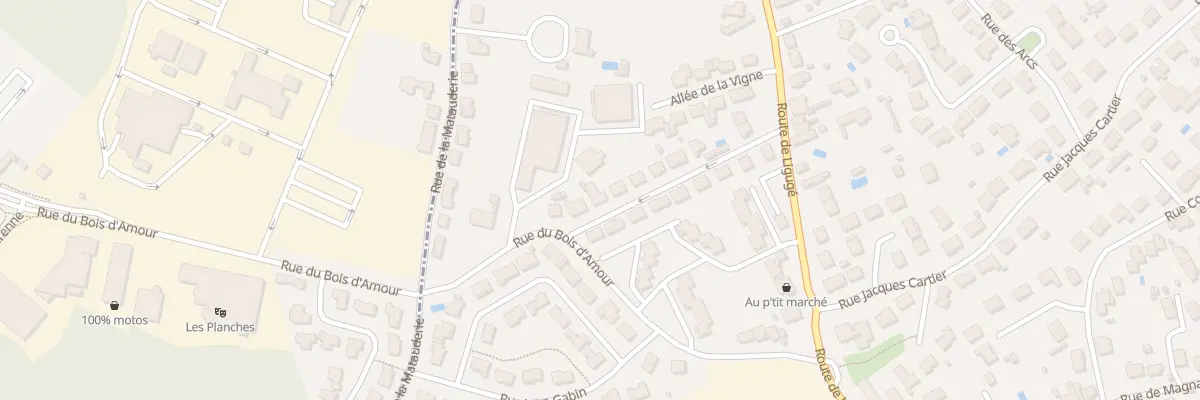 Plan du 8 Rue de l’Ormeau Garreau à Saint-Benoît