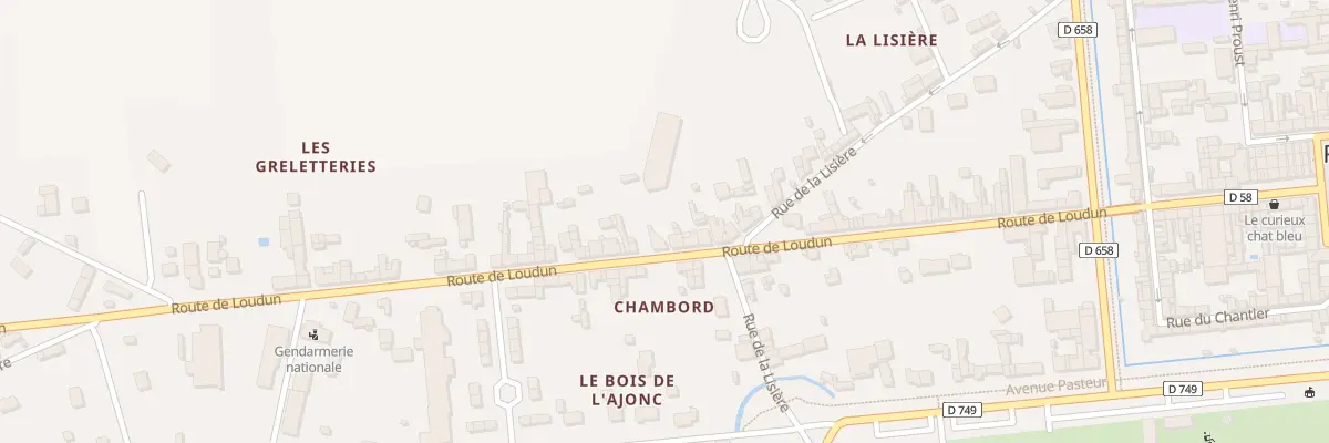 Plan du 27 Rte de Loudun à Richelieu