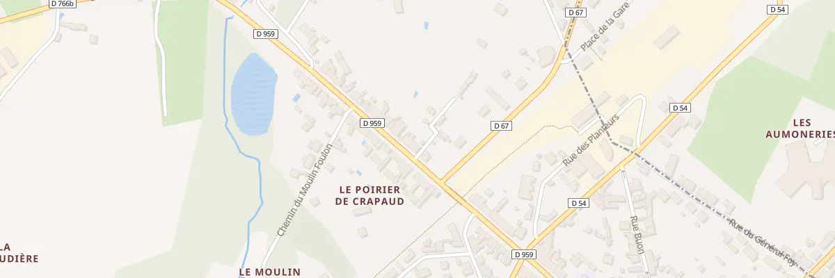 Plan du 50 Av du Gen Leclerc à Château-la-Vallière