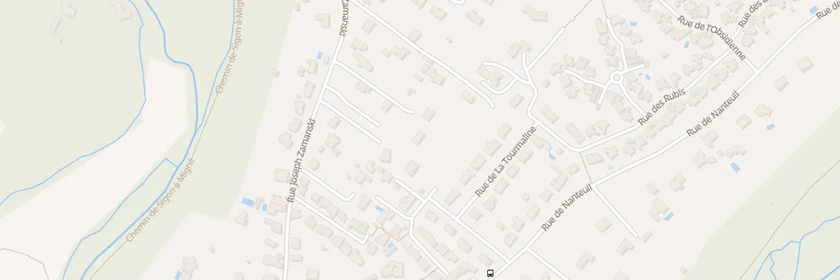 Plan du 32 Rue Joseph Zamanski à Migné-Auxances