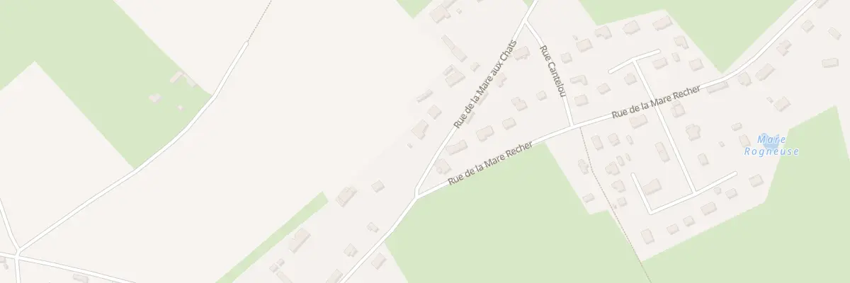 Plan du 458 Rue de la Mare aux Chats à Écrainville