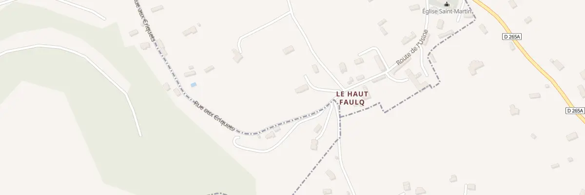 Plan du 5080 Le Ht Faulq au Faulq