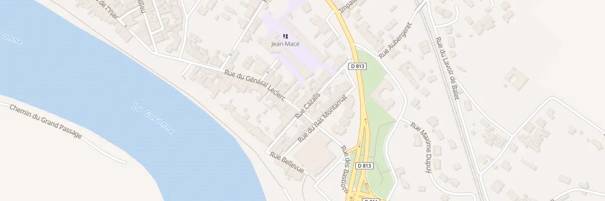 Plan du 13 Rue Cazalis à Tonneins