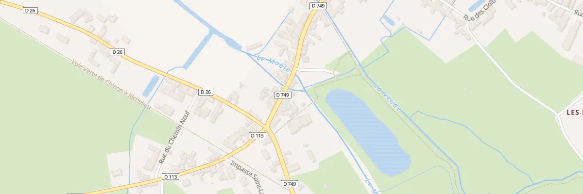 Plan du 18 Rue de la Bonne-Dame à Champigny-sur-Veude
