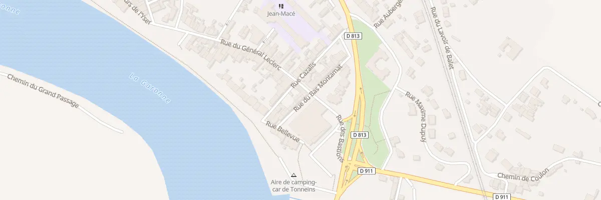 Plan du 11 Rue du Bas Montamat à Tonneins