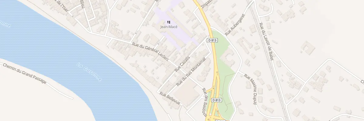 Plan du 15 Rue Cazalis à Tonneins
