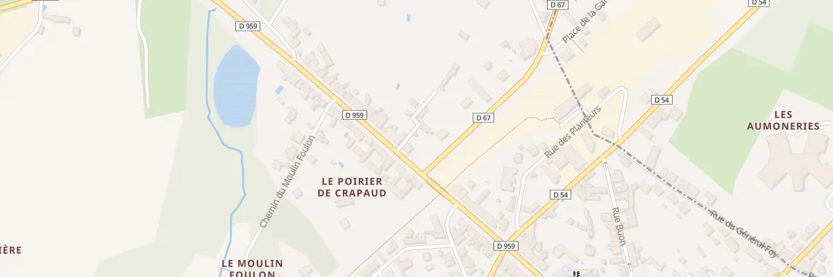 Plan du 48 Av du Gen Leclerc à Château-la-Vallière