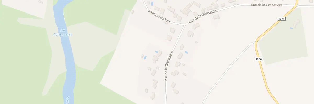 Plan du 32 Rue de la Grenatière à Savigné