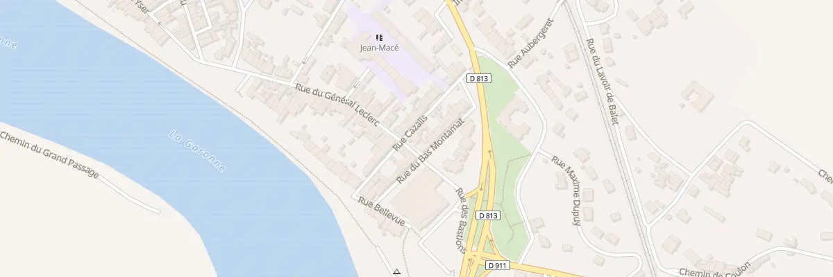 Plan du 10 Rue Cazalis à Tonneins