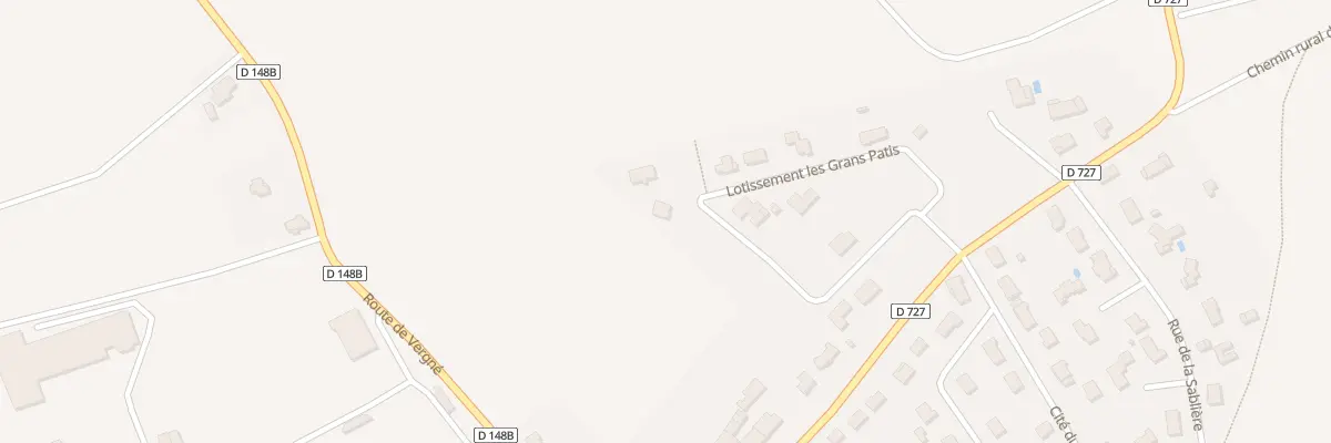 Plan du 5808F Lot les Grands Patis à Savigné