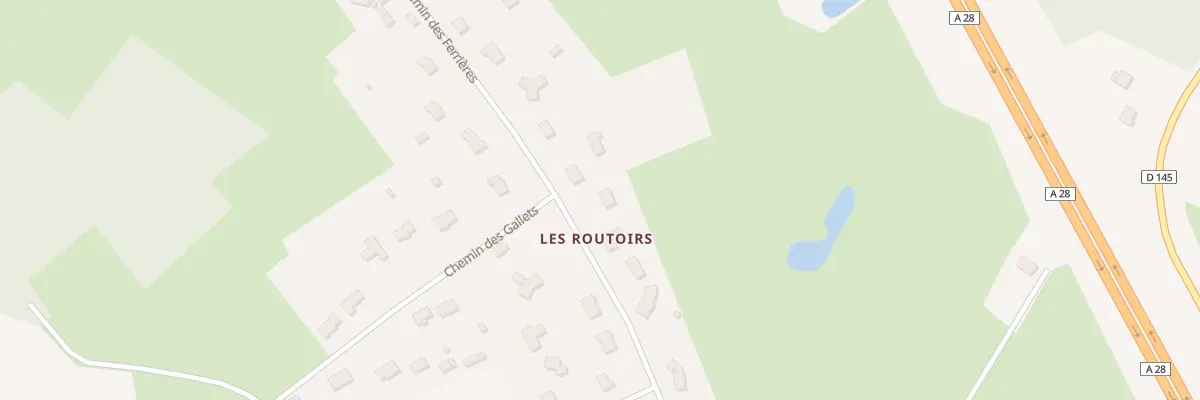 Plan du 8 Che des Ferriéres à Changé